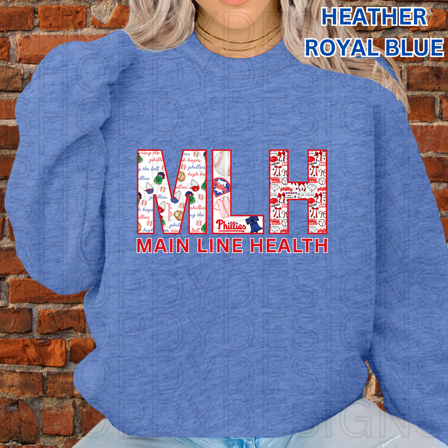 Main Line Health MLH “RING THE BELL” Shirt - Unique Phillies Inspired T-Shirt/Crewneck/Hoodie