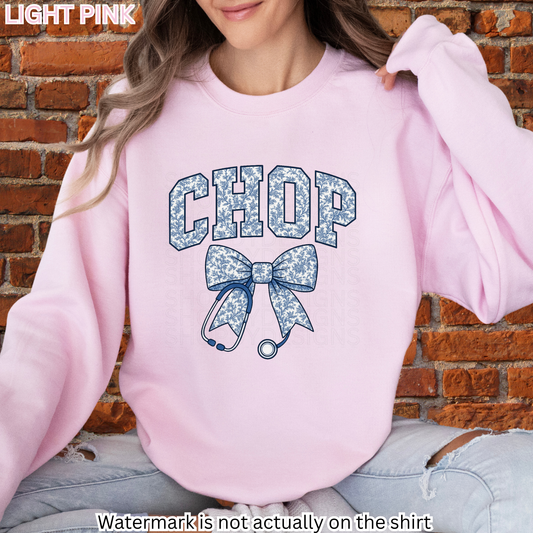 CHOP Floral Toile Coquette Bow T-Shirt/Crewneck/Hoodie