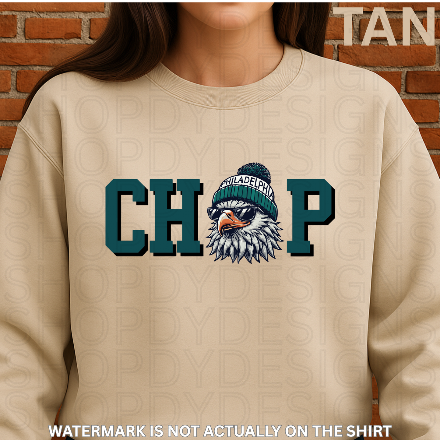 CHOP Eagle Head Birds Football Inspired T-Shirt/Crewneck/Hoodie