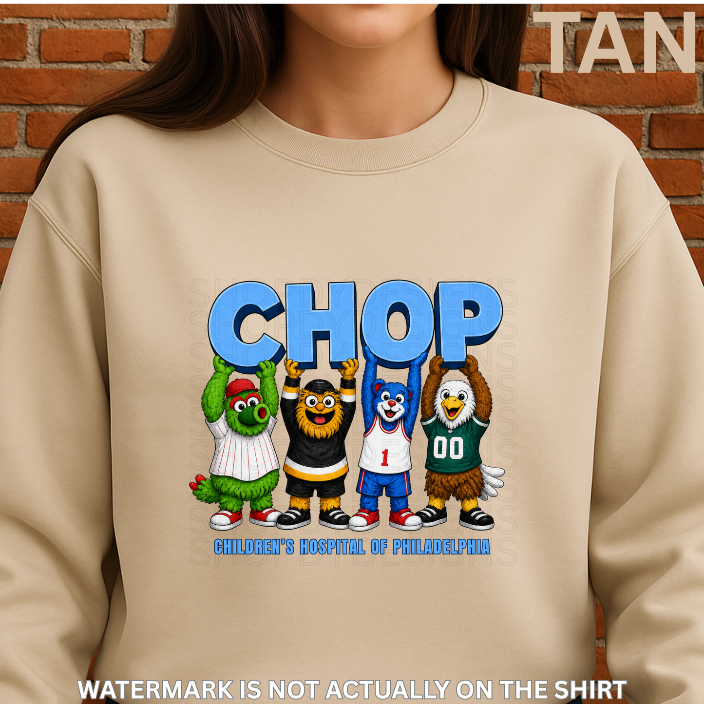 CHOP 4 For 4 Mascot Friends Inspired T-Shirt, Crewneck Sweatshirt & Hoodie