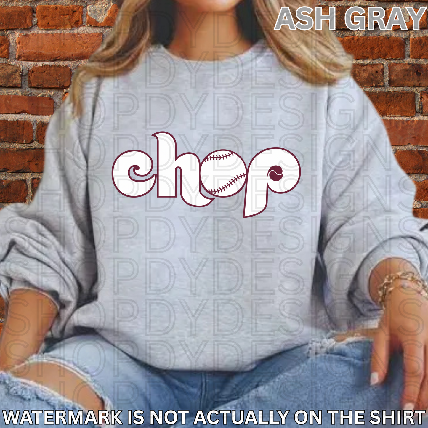 CHOP Retro Phils Baseball T-Shirt/Crewneck/Hoodie
