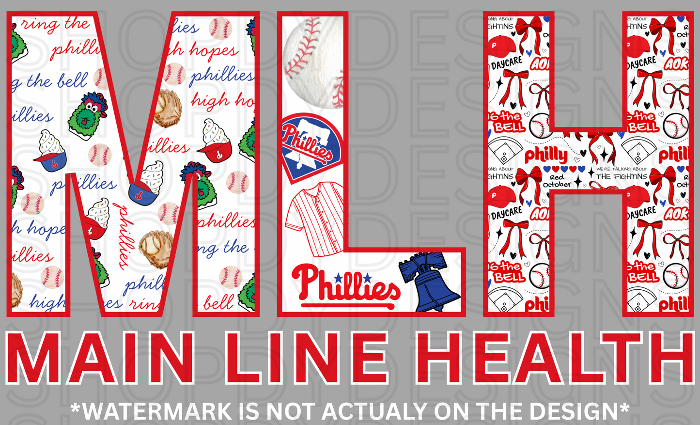 Main Line Health MLH “RING THE BELL” Shirt - Unique Phillies Inspired T-Shirt/Crewneck/Hoodie
