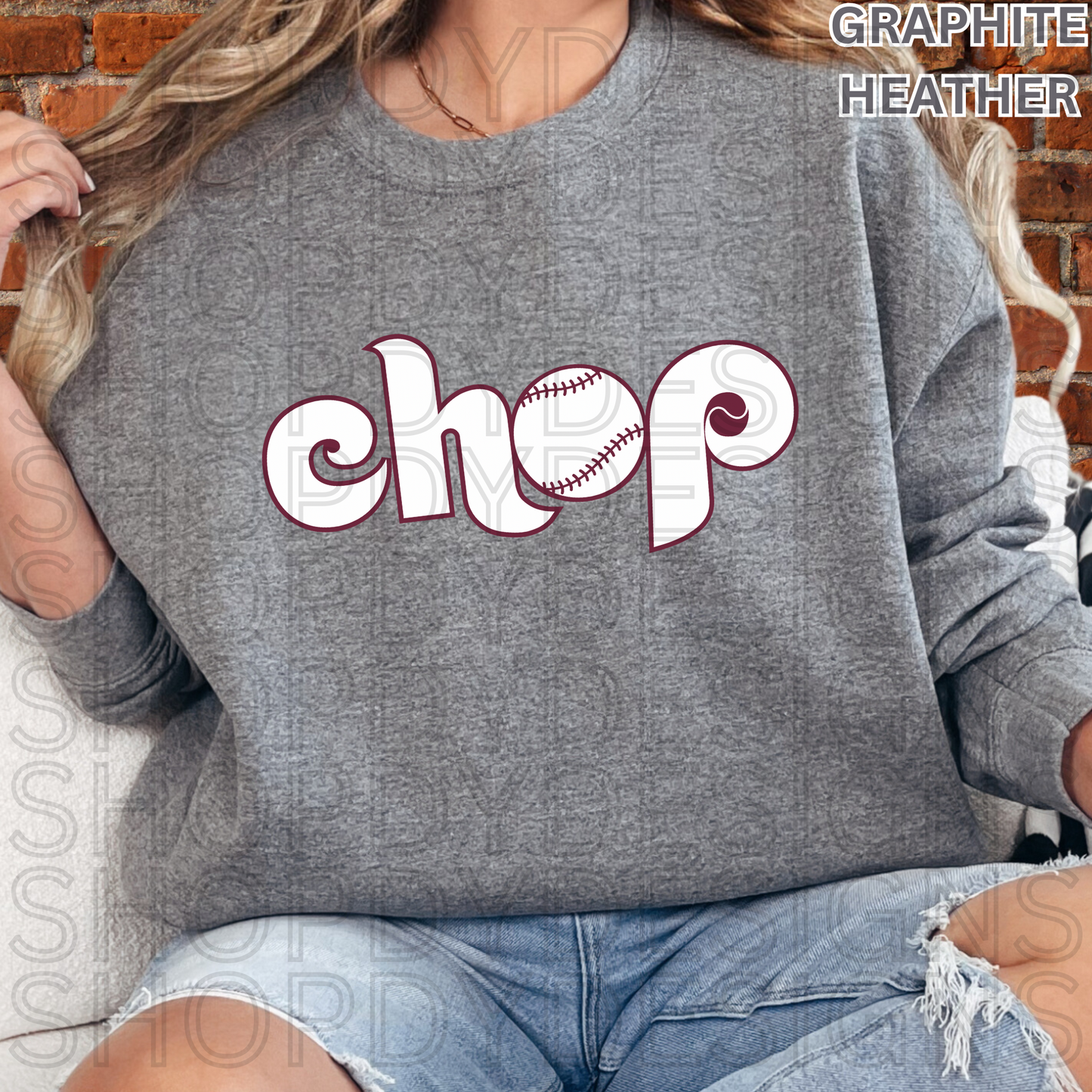 CHOP Retro Phils Baseball T-Shirt/Crewneck/Hoodie