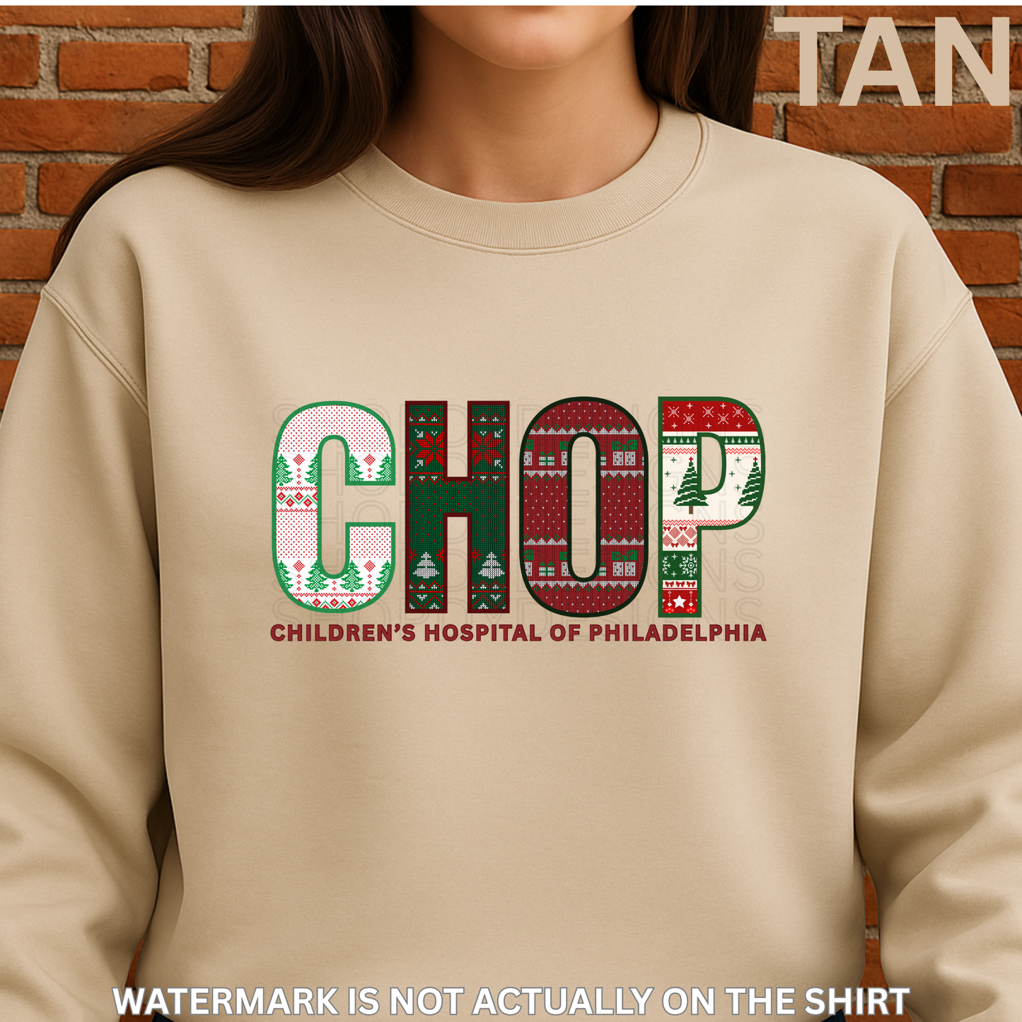 CHOP “Ugly Christmas Sweater” T-Shirt/Crewneck/Hoodie