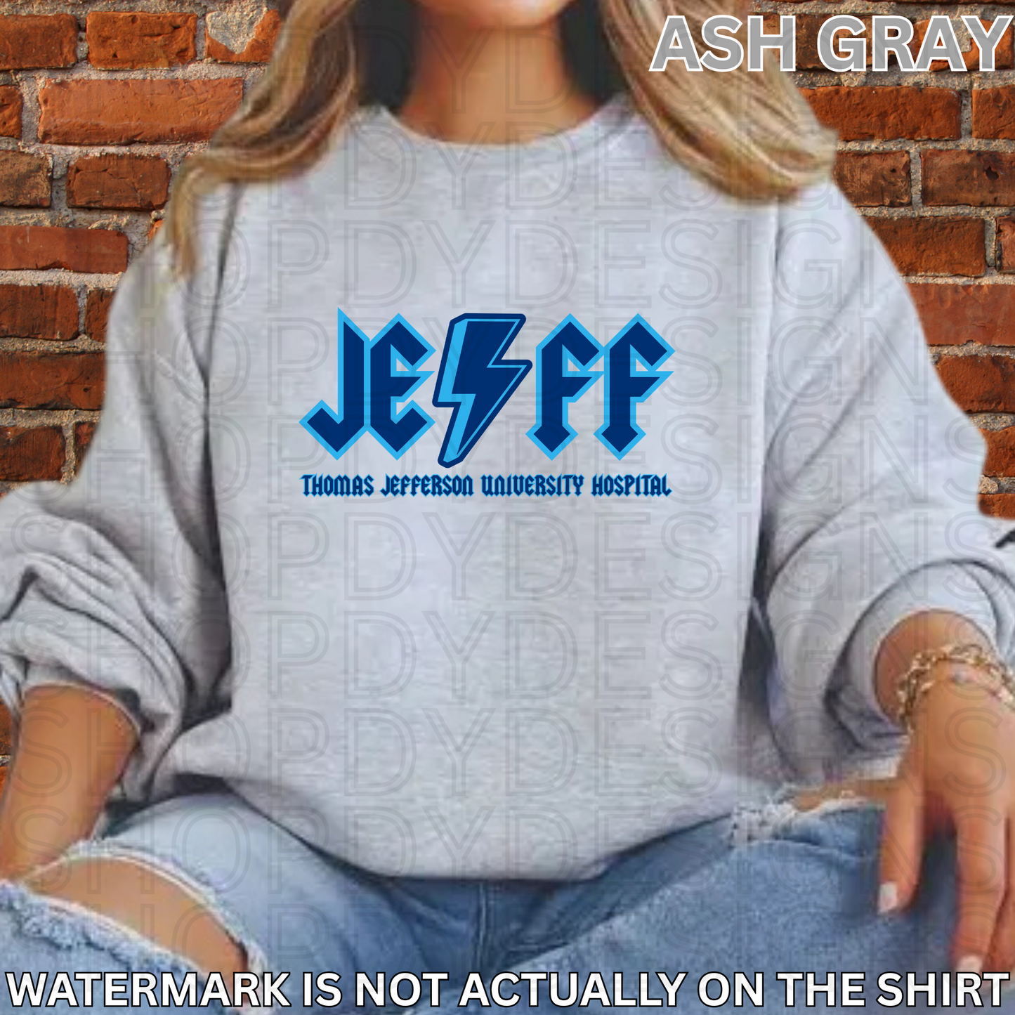 Jefferson Hospital Lightning Bolt Rock Band T-Shirt/Crewneck/Hoodie