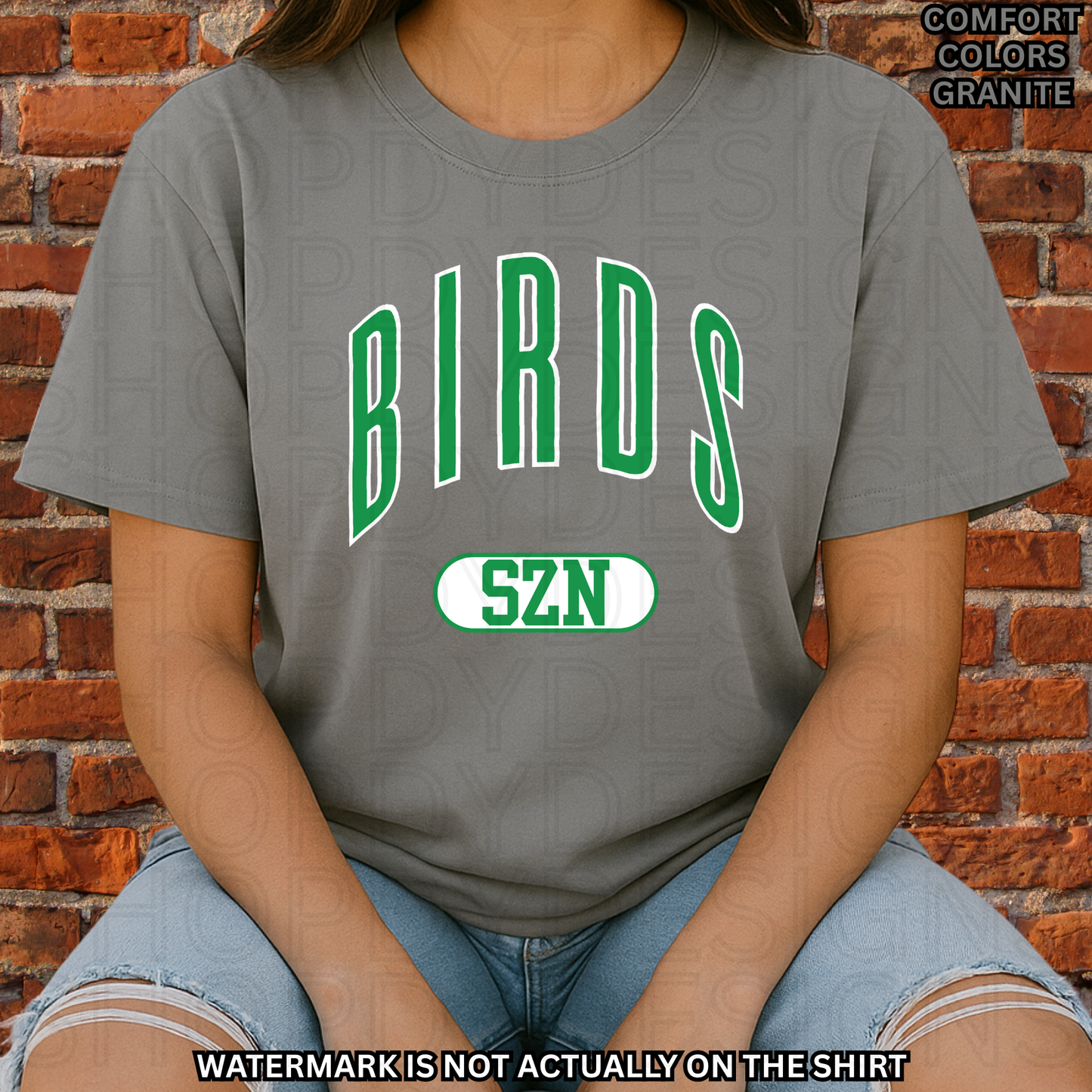 Birds Football - Bird SZN - Comfort Colors T-Shirt