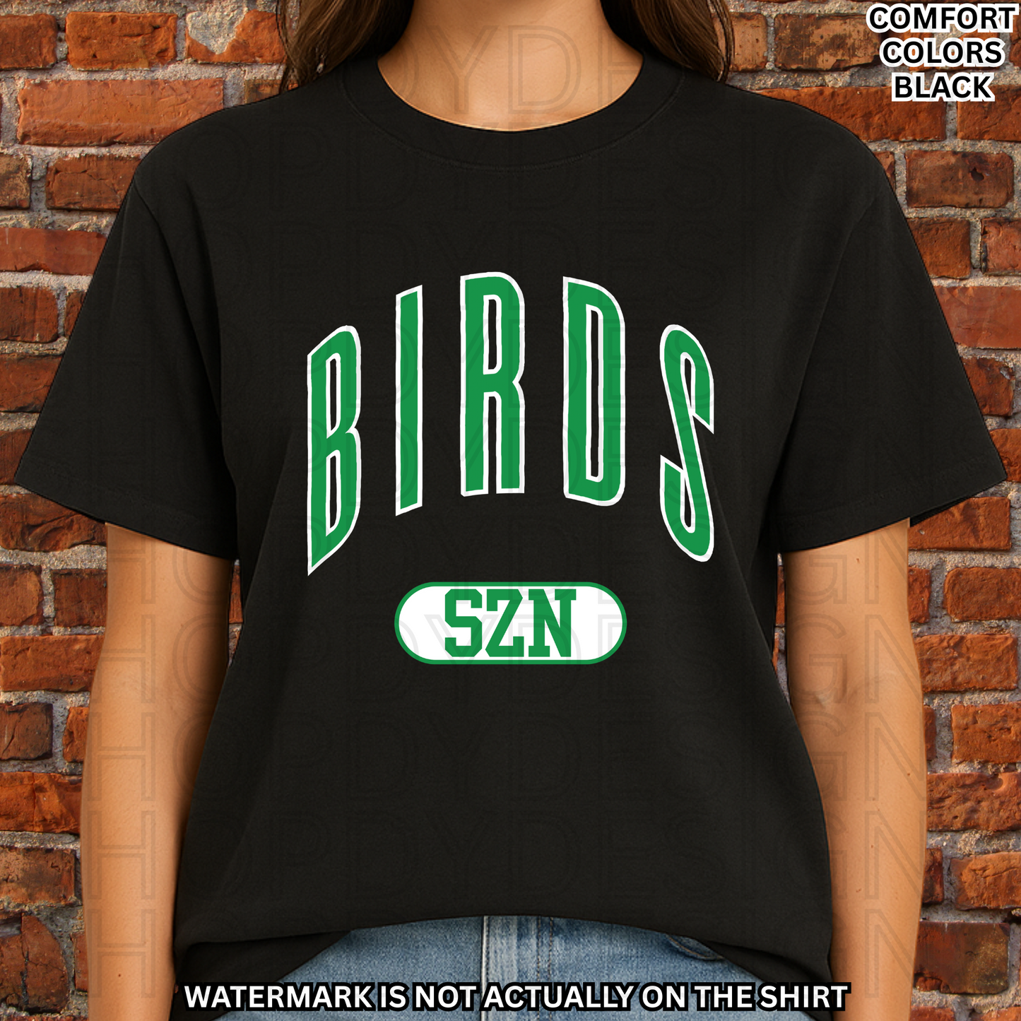 Birds Football - Bird SZN - Comfort Colors T-Shirt
