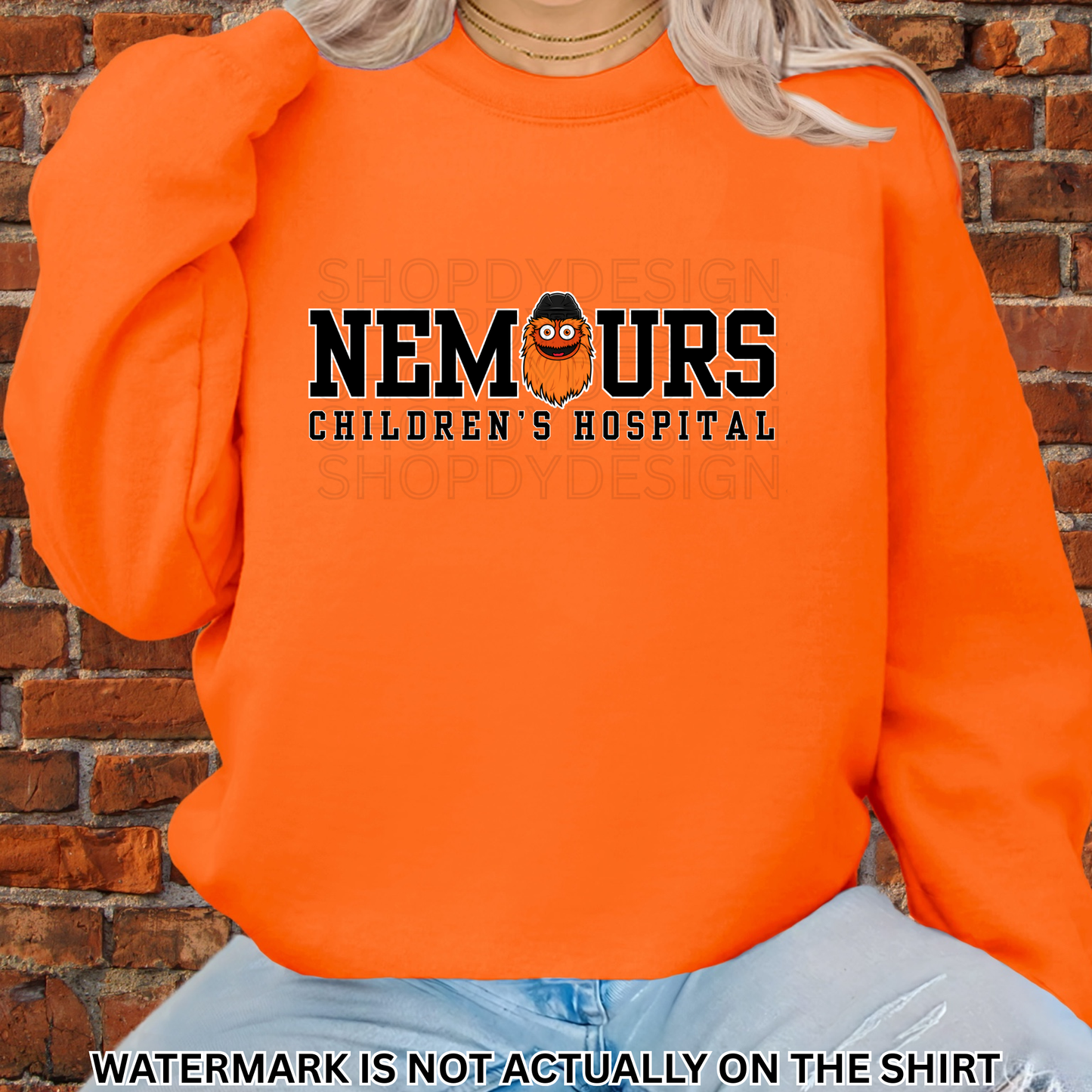 Nemours Children’s Hospital Gritty Head Shirt, Crewneck Sweatshirt, Hoodie| Healthcare Worker Apparel
