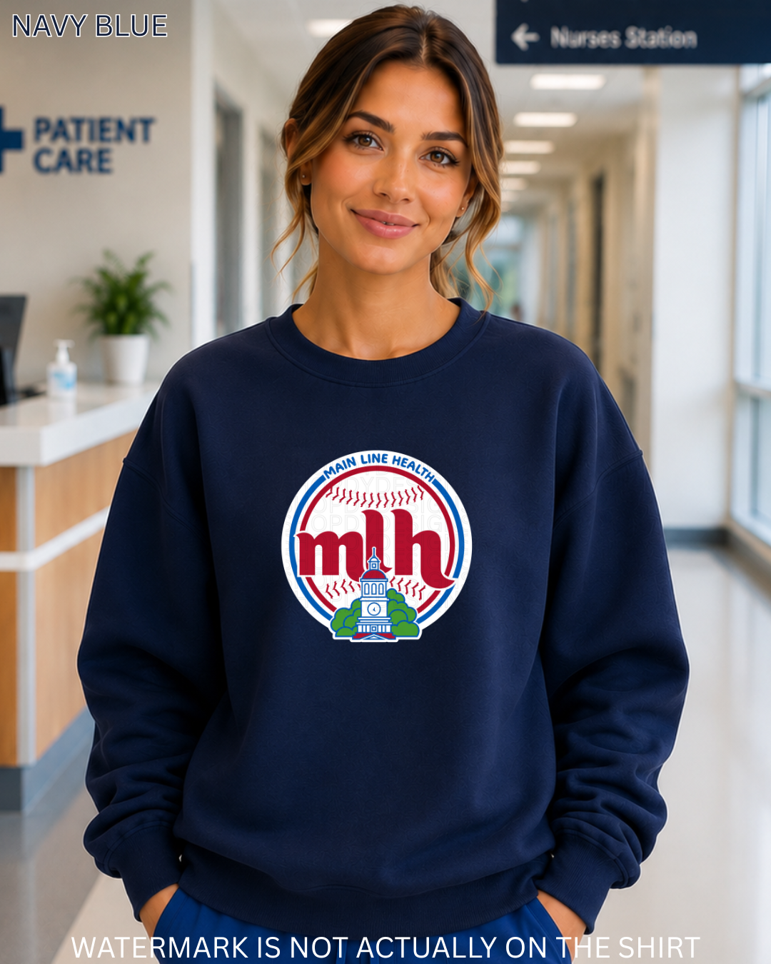 MLH Vintage Philadelphia Baseball Inspired City Hall T-Shirt, Crewneck Sweatshirt & Hoodie