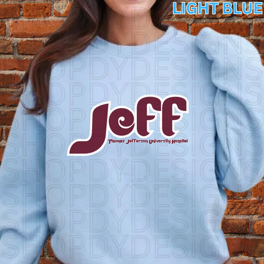 Jefferson Hospital Retro Phillies T-Shirt/Crewneck/Hoodie