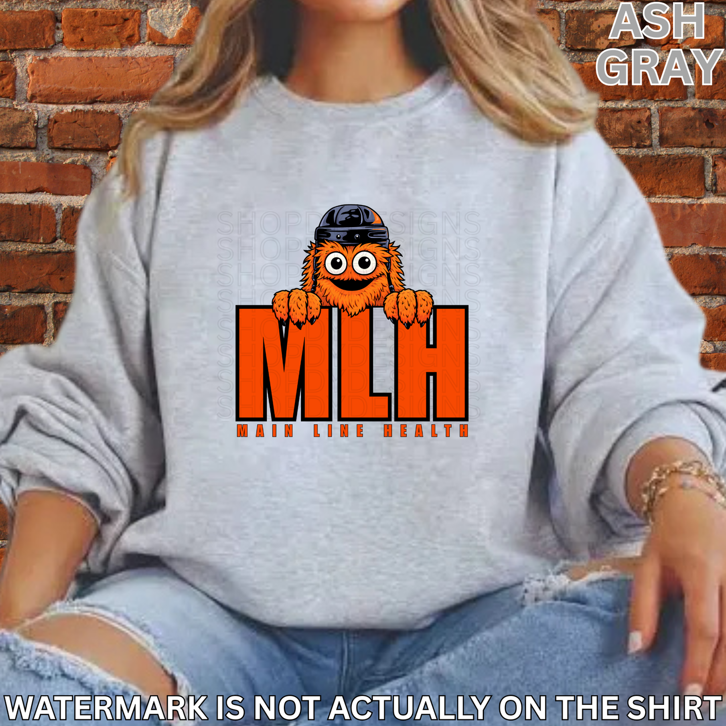 MLH Philly Hockey Mascot Inspired “Peek-A-Boo” T-Shirt/Crewneck/Hoodie