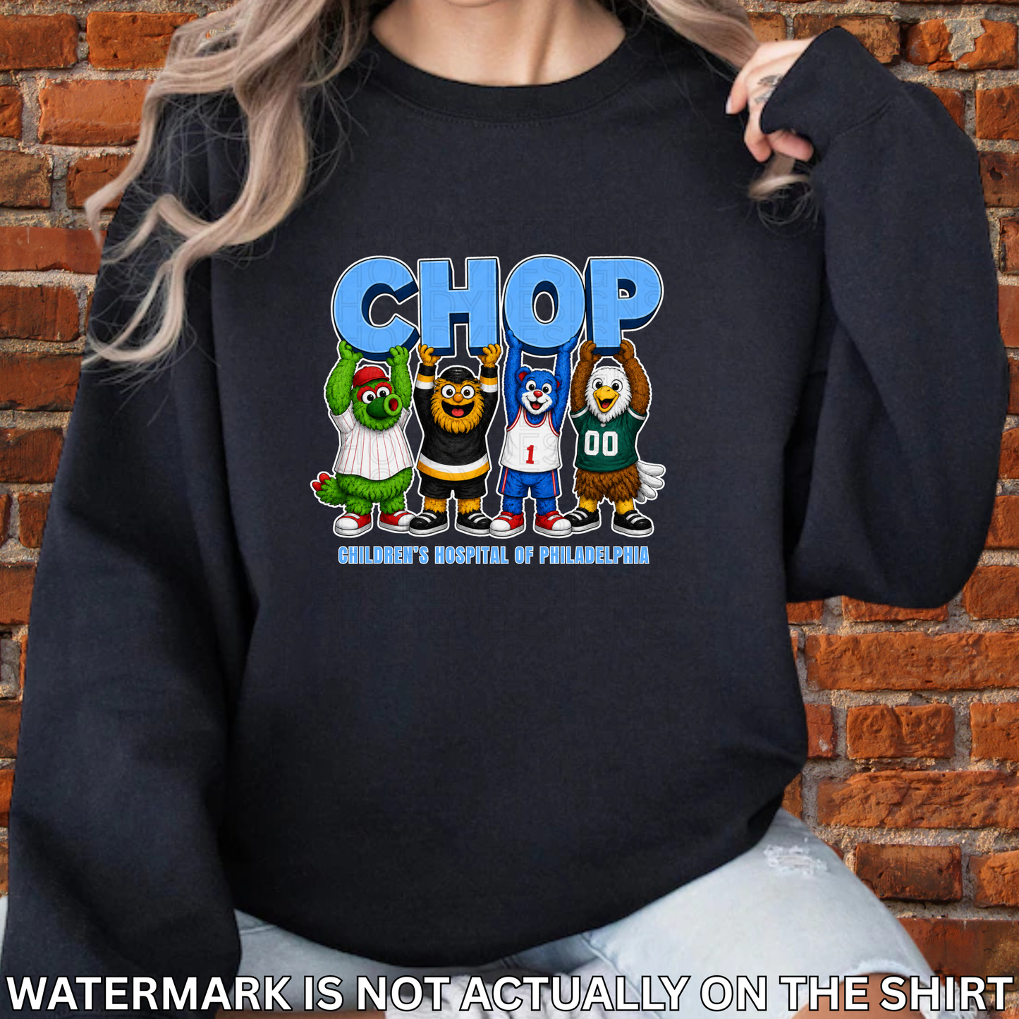 CHOP 4 For 4 Mascot Friends Inspired T-Shirt, Crewneck Sweatshirt & Hoodie