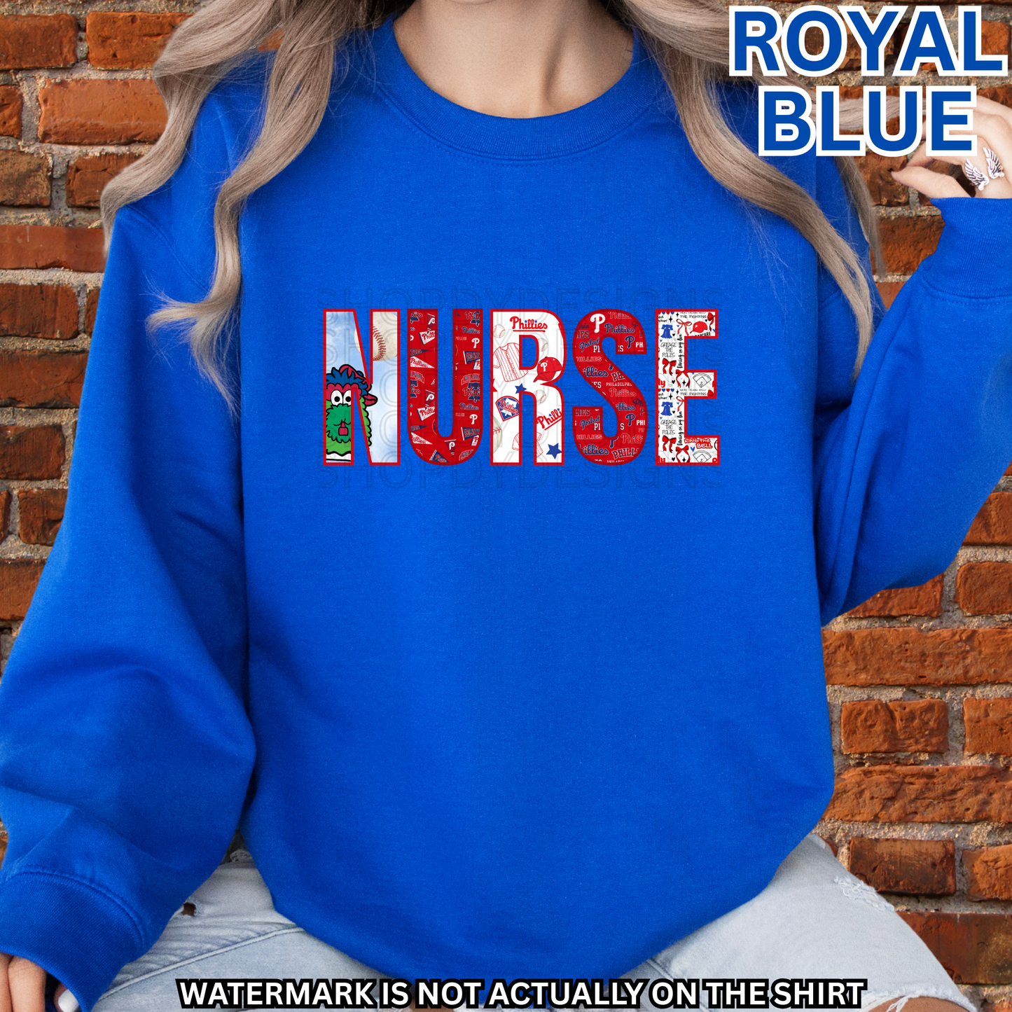 NURSE “Ring the Bell” Philadelphia Baseball Inspired T-Shirt/Crewneck/Hoodie