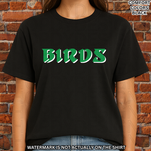 Birds Football Vintage Comfort Colors T-Shirt