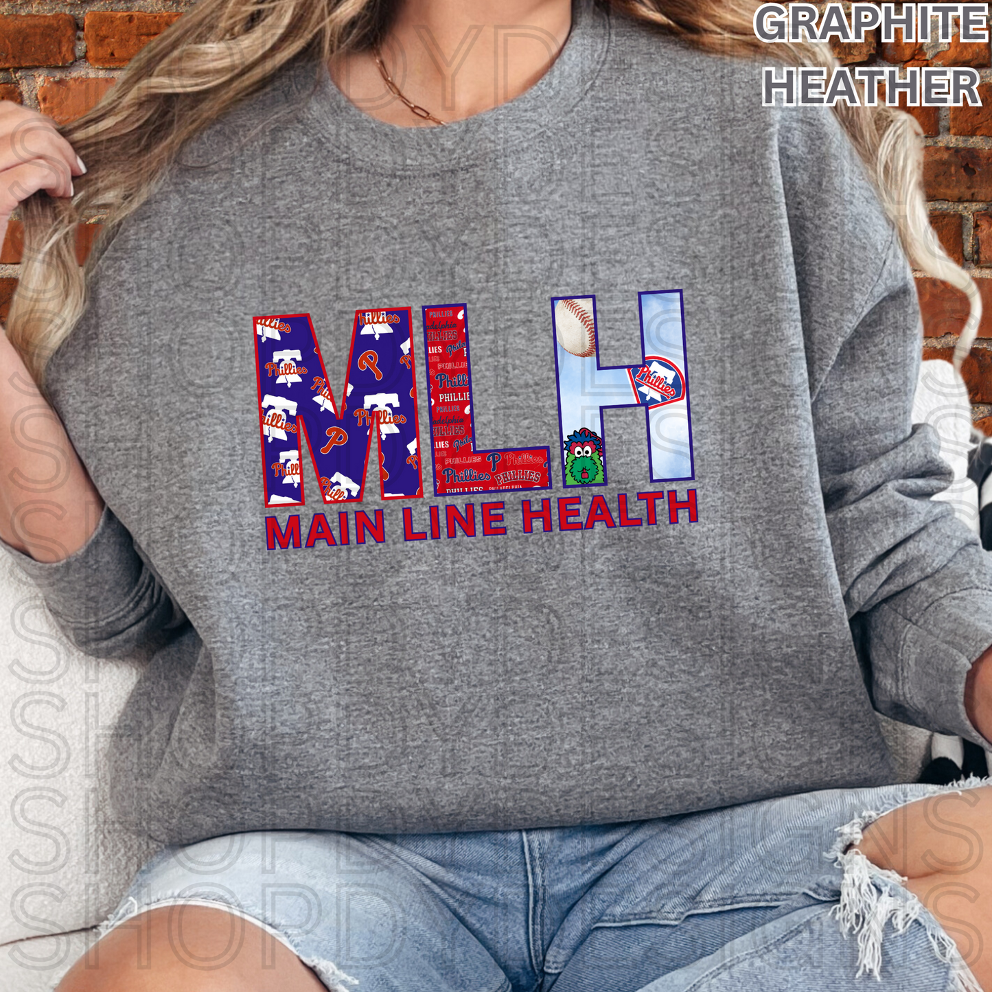 Main Line Health MLH “Grand Slam” Shirt - Unique Phillies Inspired T-Shirt/Crewneck/Hoodie