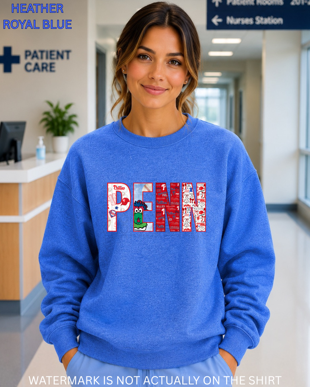 Penn Philadelphia Baseball Inspired “Ring The Bell” T-Shirt, Sweatshirt & Hoodie