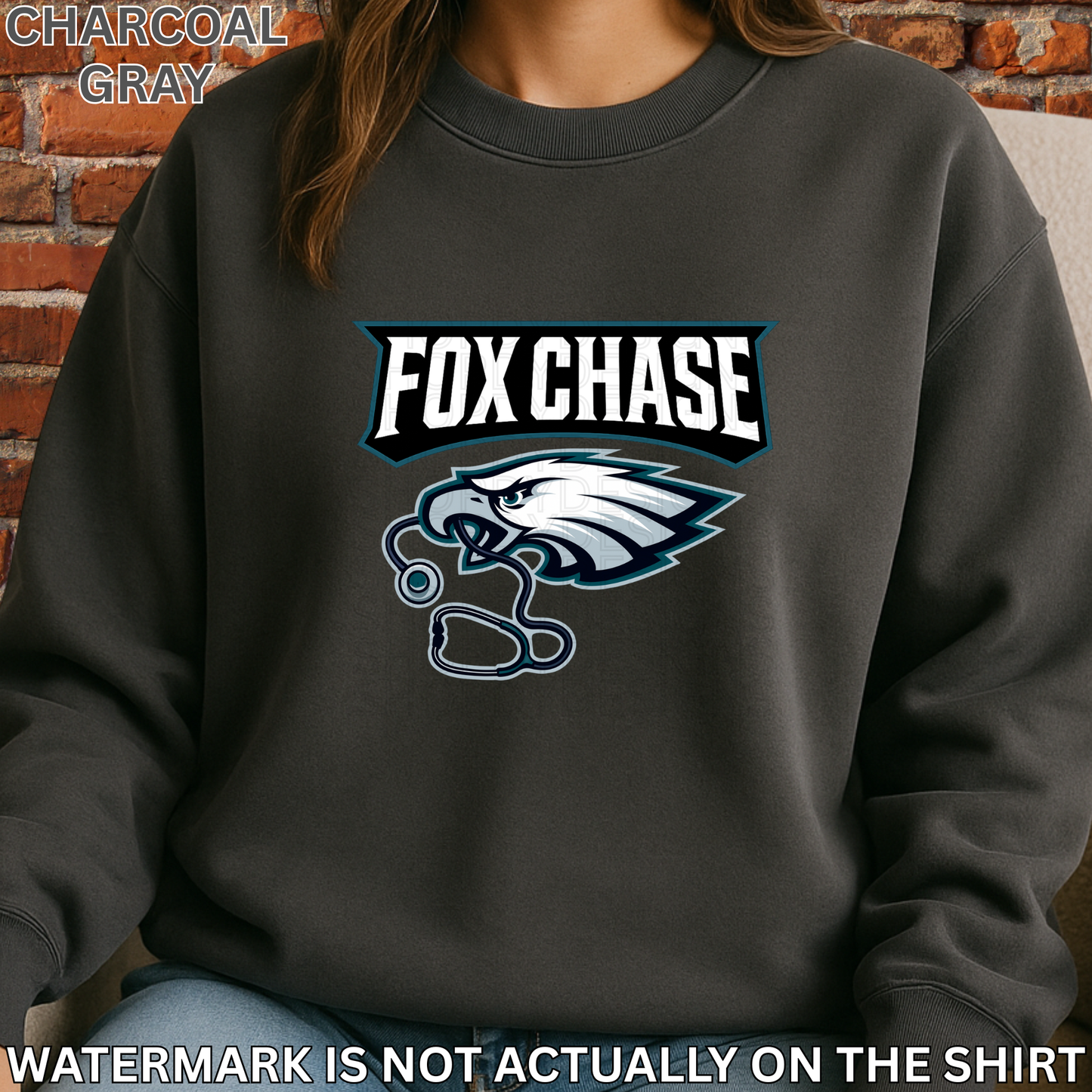 Fox Chase Philadelphia Birds Football Inspired Shirt, Crewneck Sweatshirt, Hoodie| Healthcare Worker Apparel