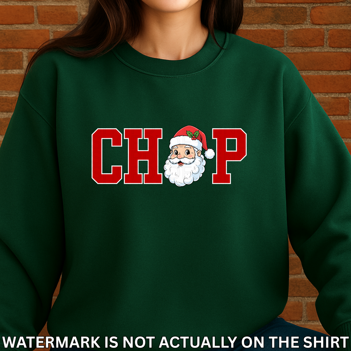 CHOP Santa Head Christmas T-Shirt/Crewneck/Hoodie