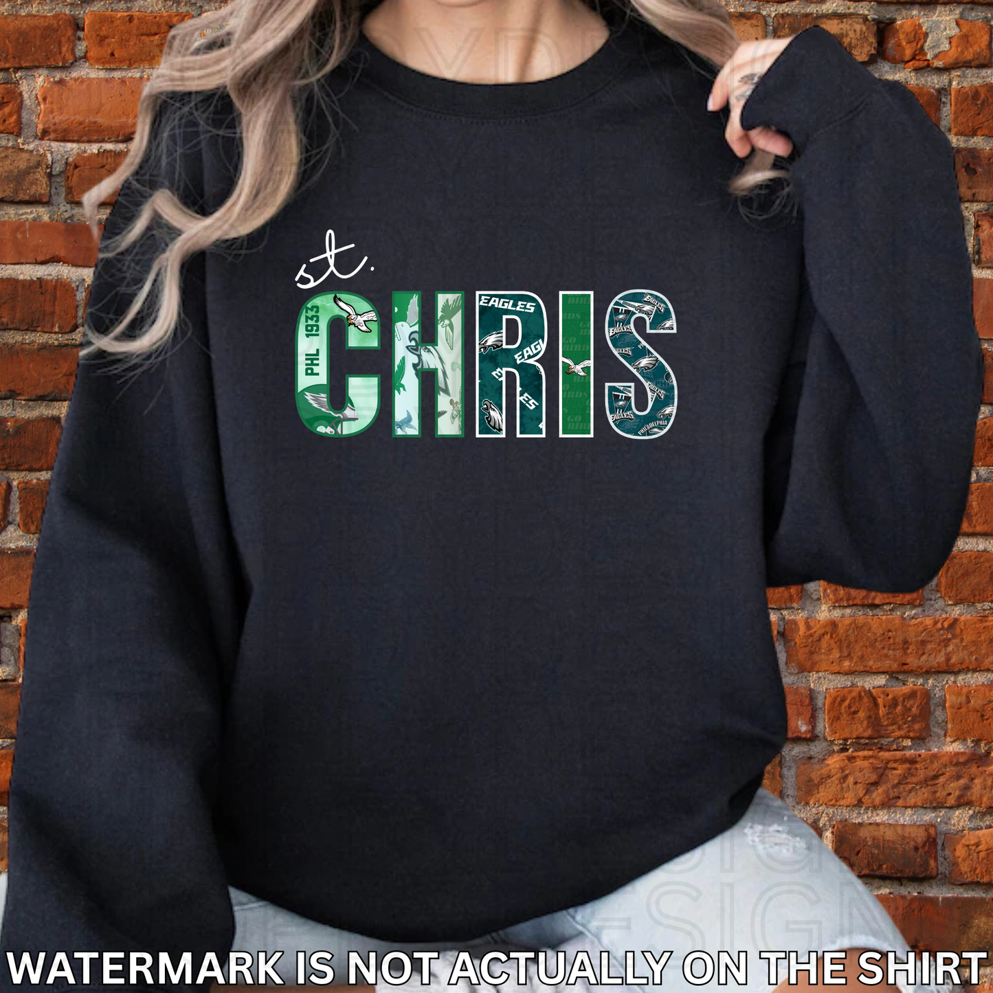 St. Chris Hospital “First Down” Philadelphia Football Inspired Shirt, Crewneck Sweatshirt, Hoodie| Healthcare Worker Apparel