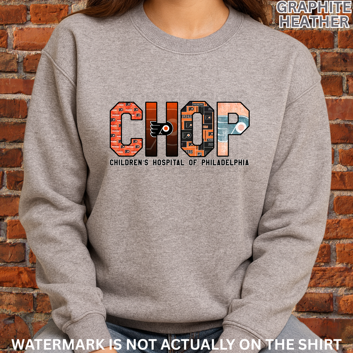 CHOP “Hat Trick” Philadelphia Hockey Inspired T-Shirt/Crewneck/Hoodie