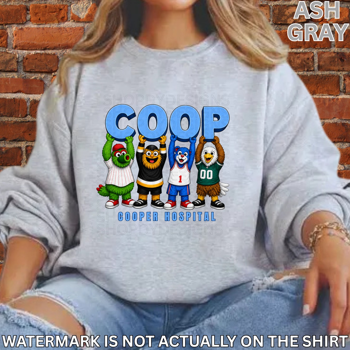 Cooper 4 For 4 Mascot Friends Inspired T-Shirt, Crewneck Sweatshirt & Hoodie