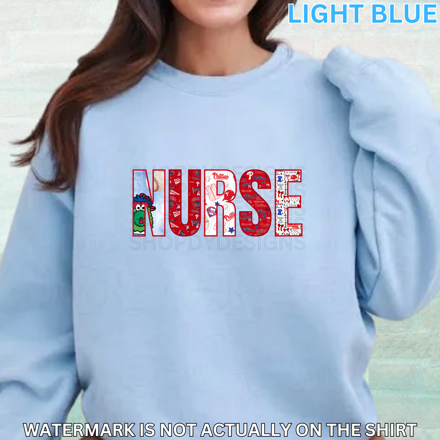 NURSE “Ring the Bell” Philadelphia Baseball Inspired T-Shirt/Crewneck/Hoodie