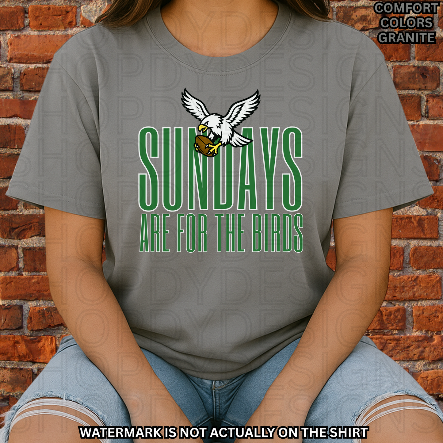SUNDAYS ARE FOR THE BIRDS Comfort Colors T-Shirt