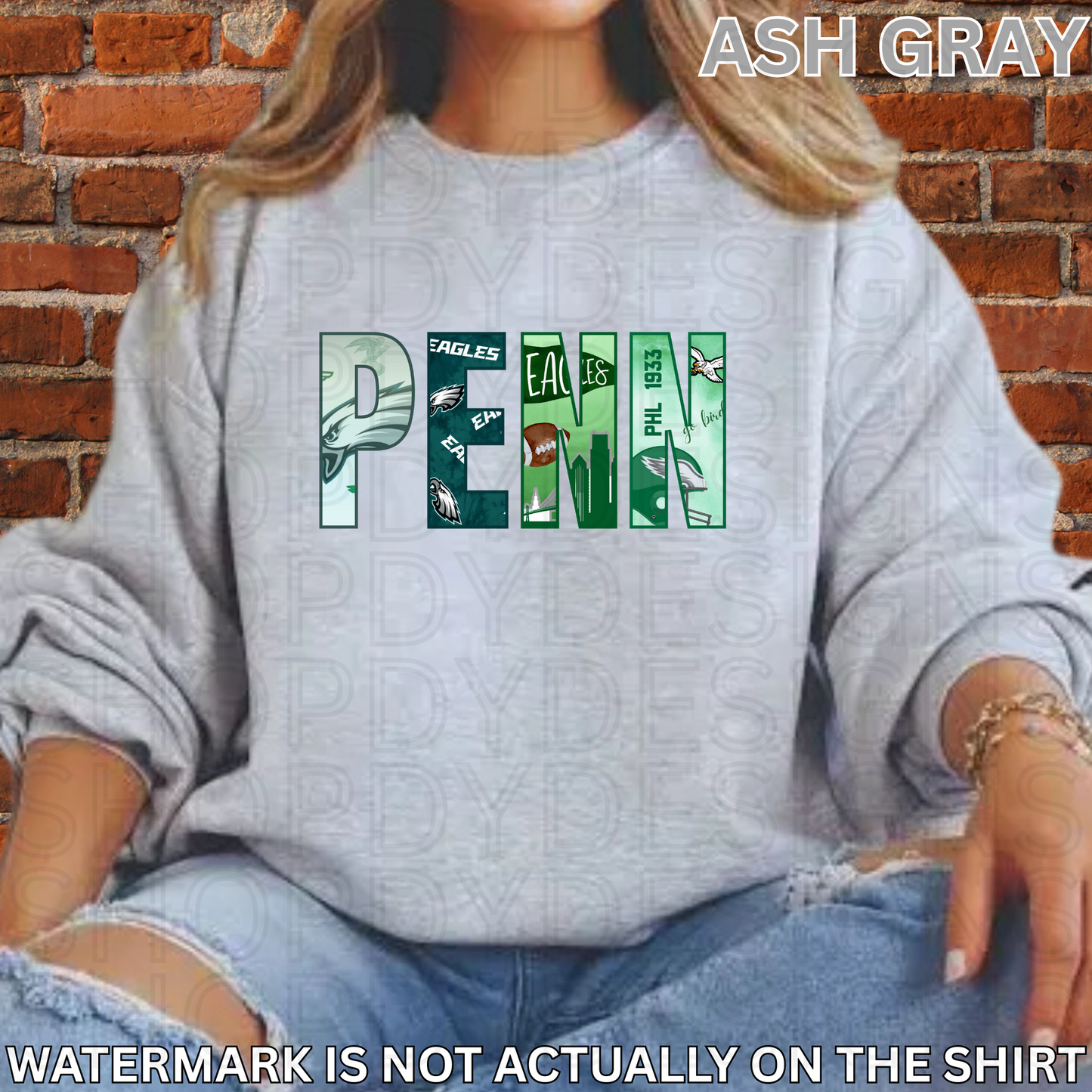 PENN “First Down” Birds Football Inspired T-Shirt/Crewneck/Hoodie