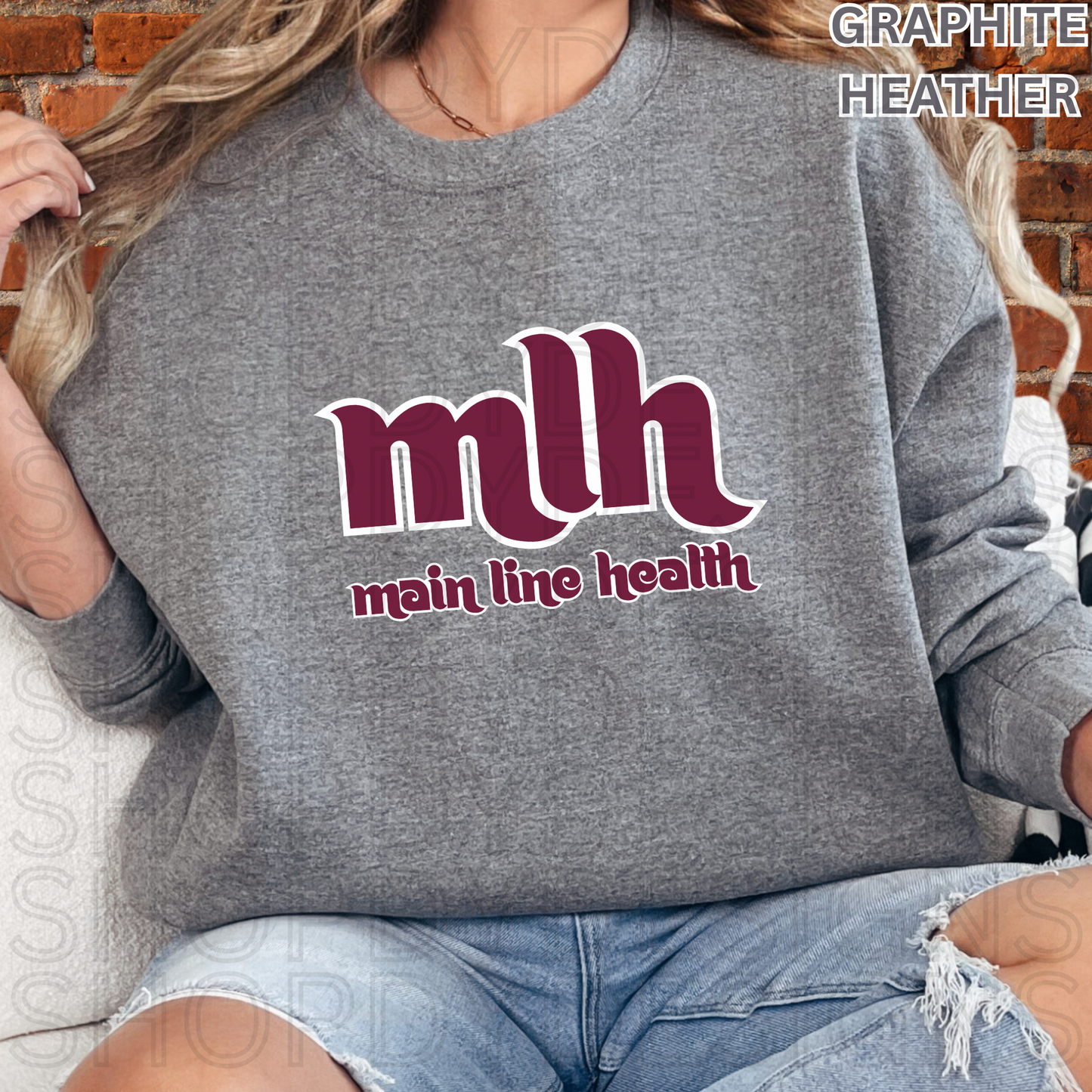 Main Line Health MLH Shirt - Vintage Phillies T-Shirt/Crewneck/Hoodie