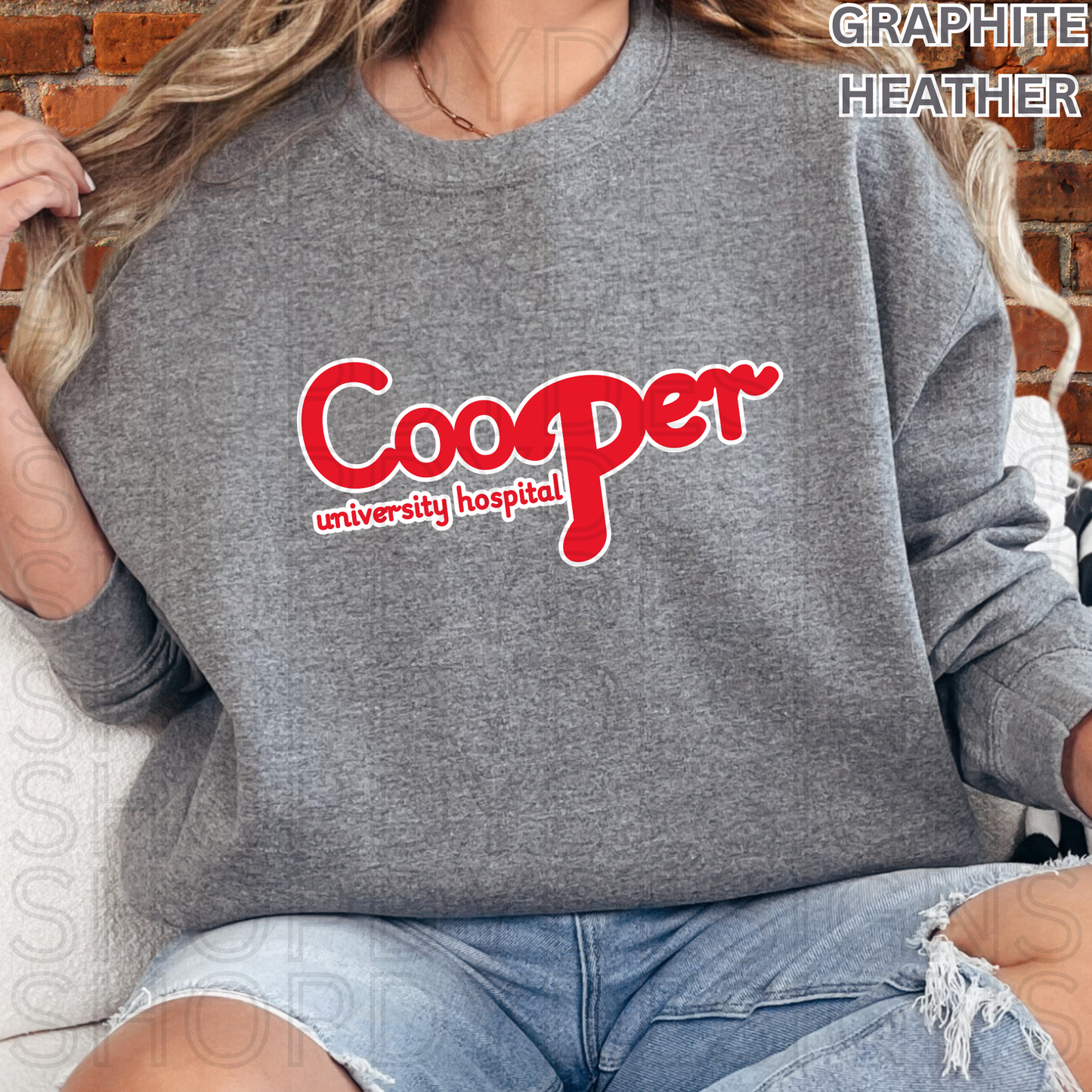 Cooper University Hospital Phillies Shirt, Crewneck Sweatshirt, Hoodie| Healthcare Worker Apparel