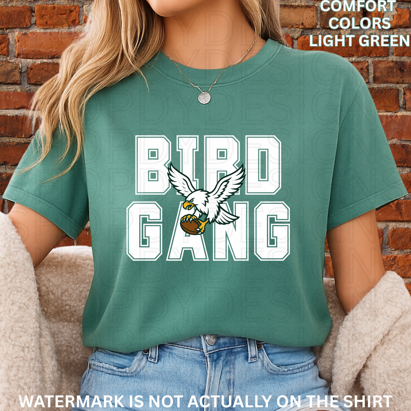 Birds Football - Bird Gang - Comfort Colors T-Shirt
