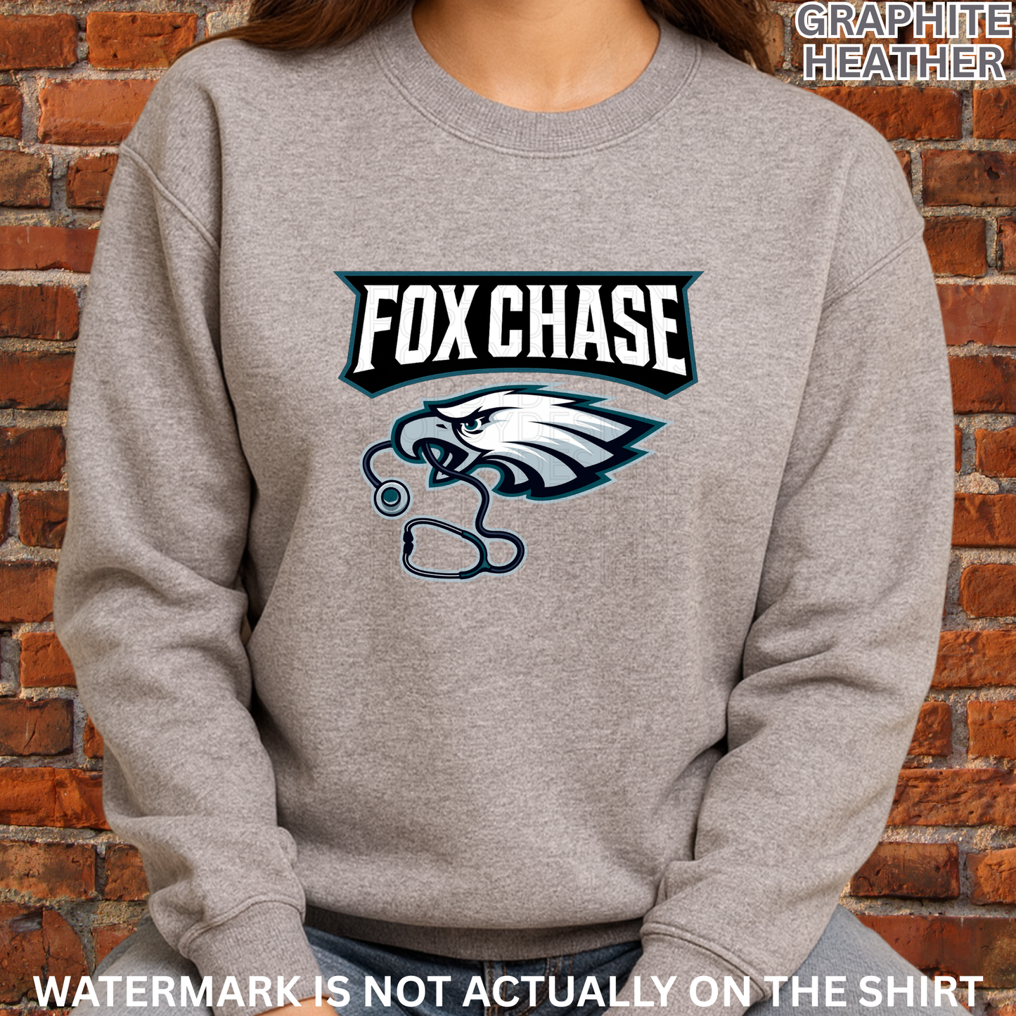 Fox Chase Philadelphia Birds Football Inspired Shirt, Crewneck Sweatshirt, Hoodie| Healthcare Worker Apparel