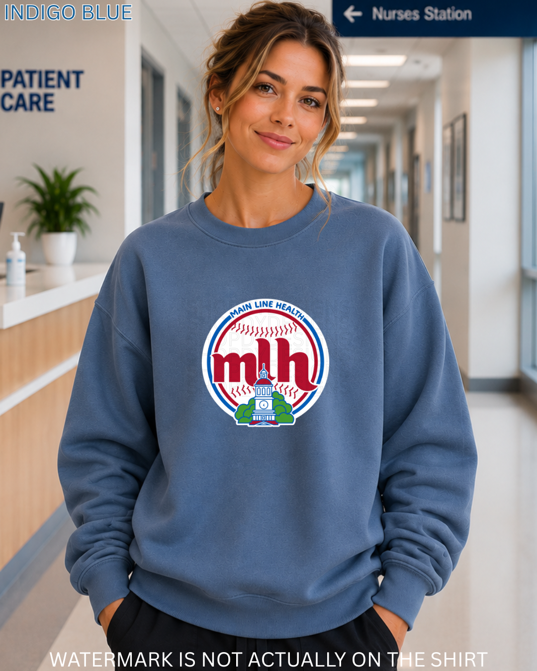 MLH Vintage Philadelphia Baseball Inspired City Hall T-Shirt, Crewneck Sweatshirt & Hoodie