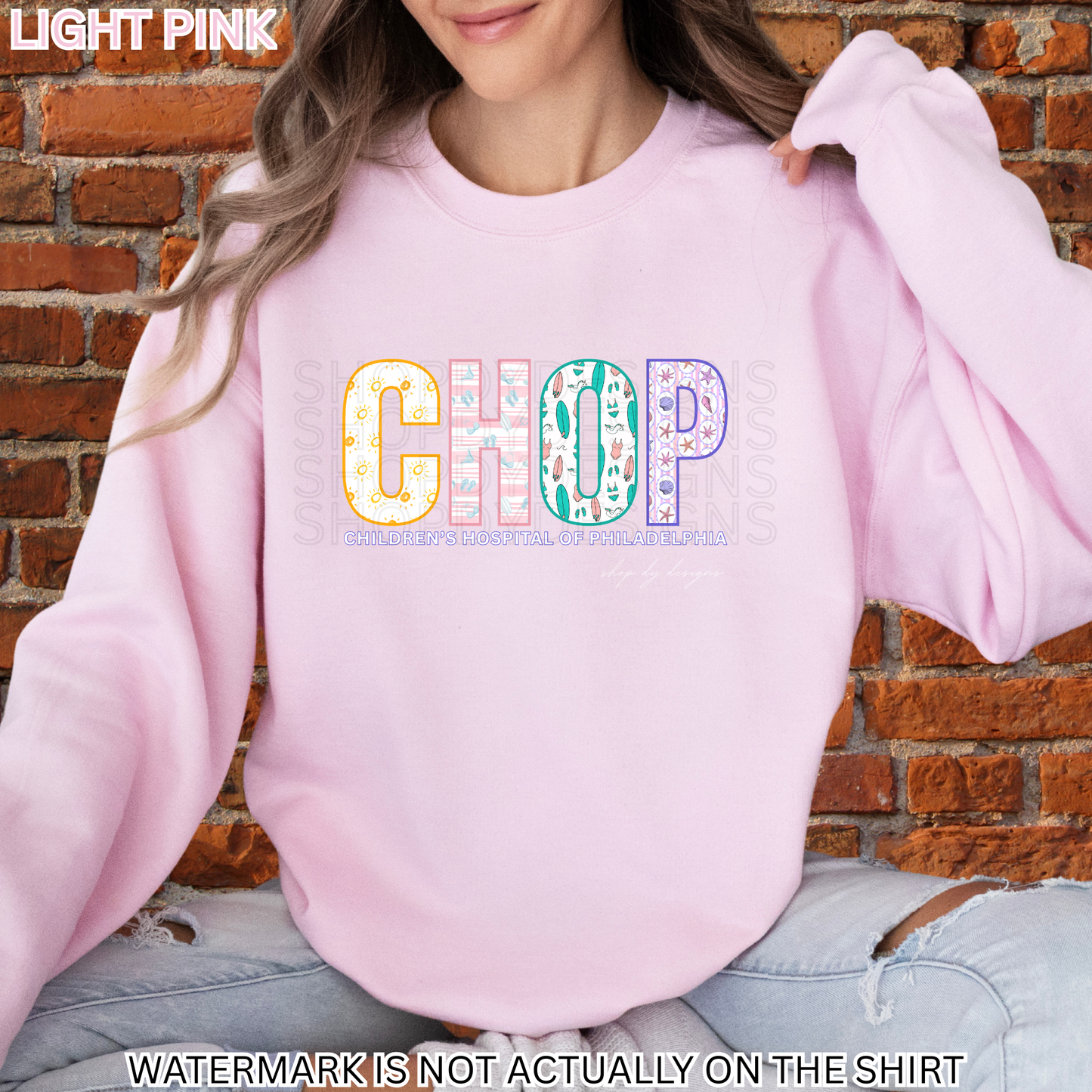 CHOP “Beach Vibes” T-Shirt, Crewneck Sweatshirt & Hoodie