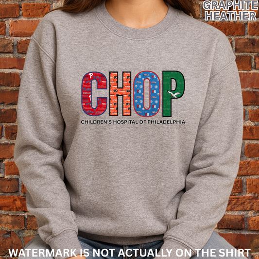 CHOP “4 FOR 4” Philadelphia Sports Inspired T-Shirt/Crewneck/Hoodie
