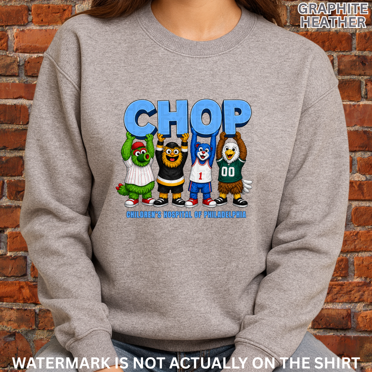 CHOP 4 For 4 Mascot Friends Inspired T-Shirt, Crewneck Sweatshirt & Hoodie
