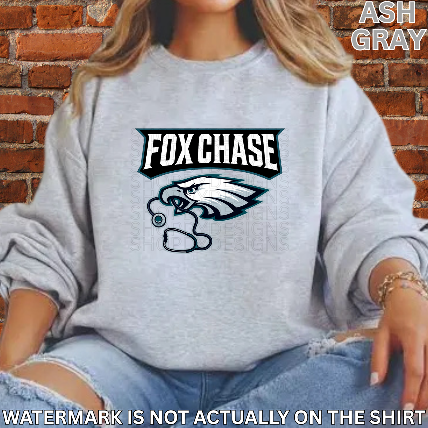 Fox Chase Philadelphia Birds Football Inspired Shirt, Crewneck Sweatshirt, Hoodie| Healthcare Worker Apparel
