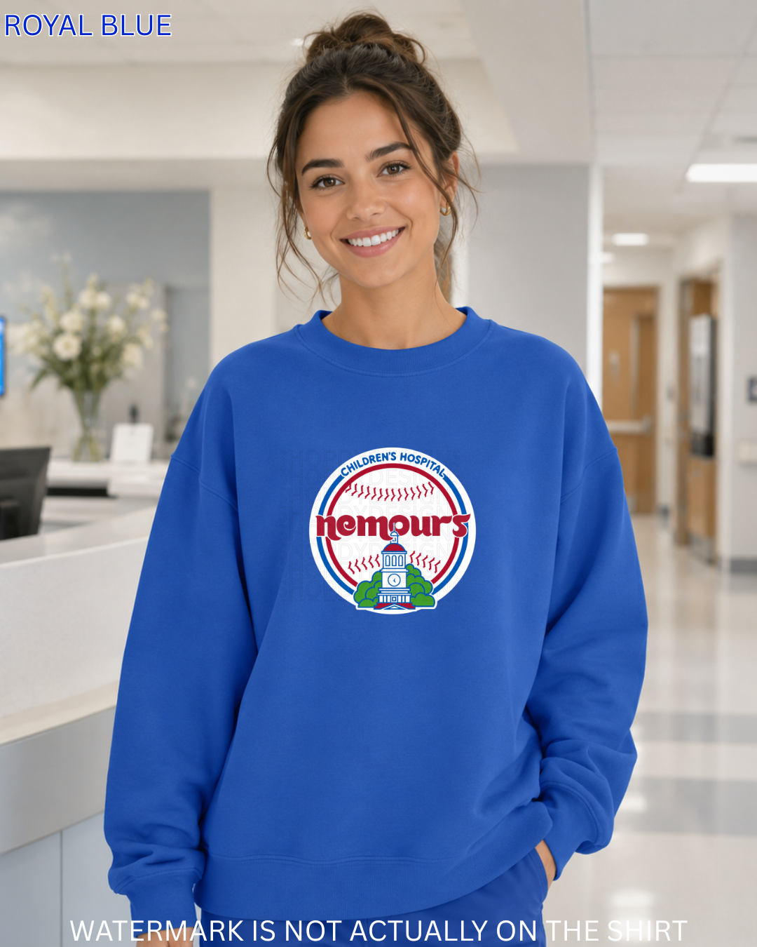 Nemours Vintage Philadelphia Baseball Inspired City Hall T-Shirt, Crewneck Sweatshirt & Hoodie