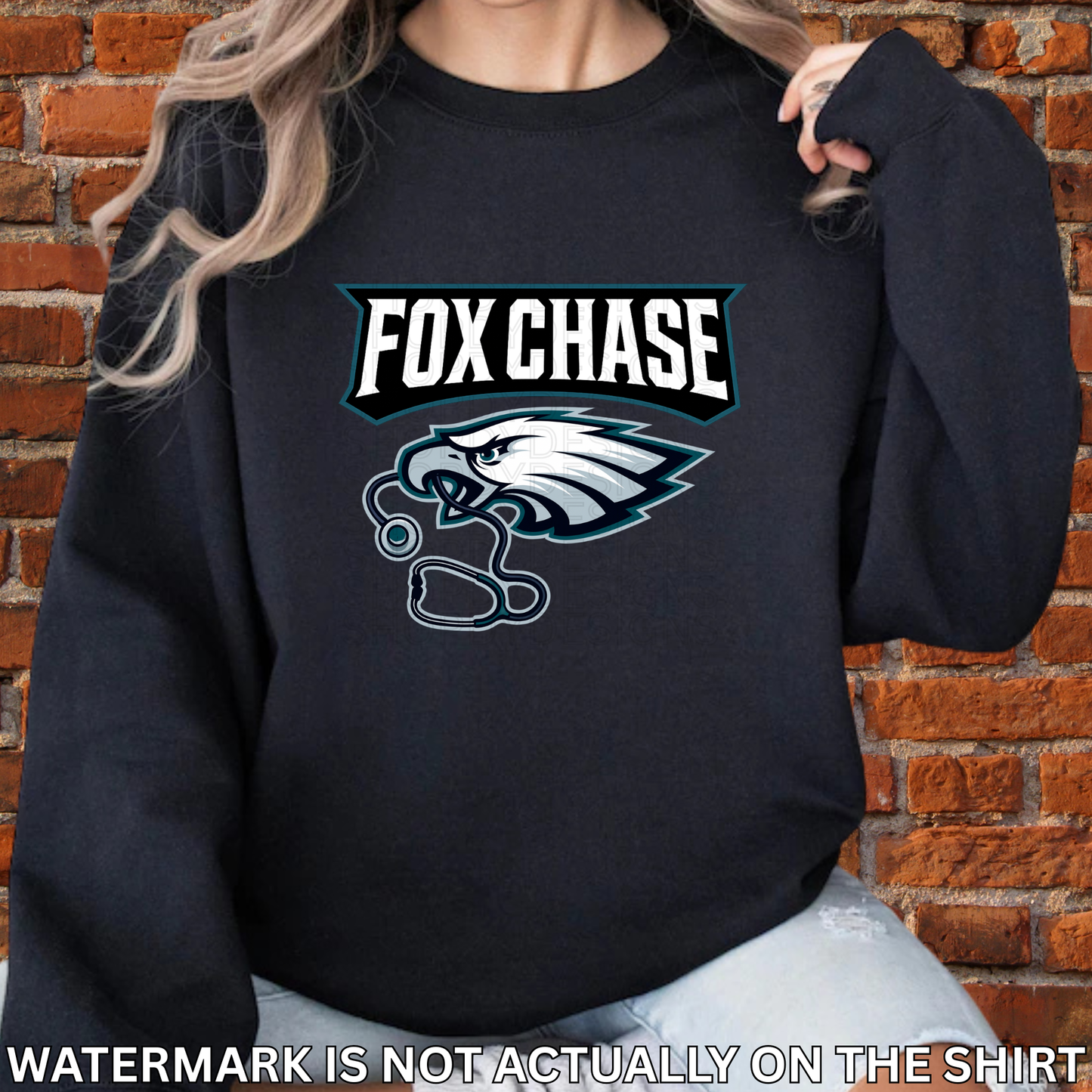 Fox Chase Philadelphia Birds Football Inspired Shirt, Crewneck Sweatshirt, Hoodie| Healthcare Worker Apparel