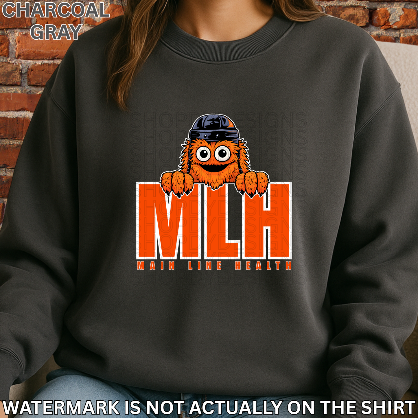 MLH Philly Hockey Mascot Inspired “Peek-A-Boo” T-Shirt/Crewneck/Hoodie