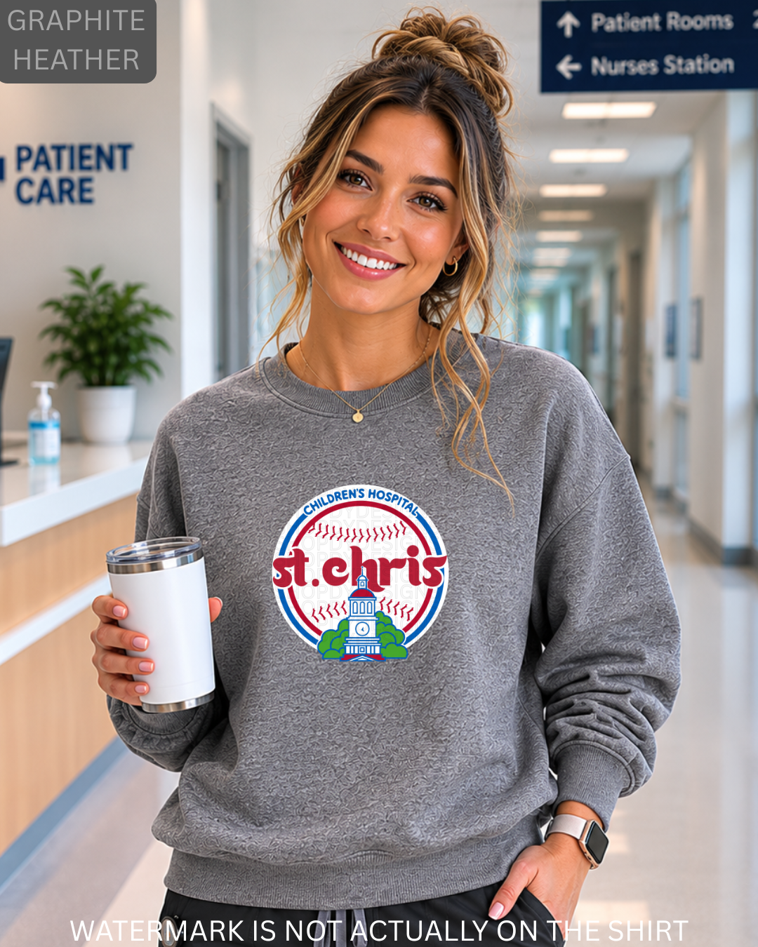 St.  Chris Vintage Philadelphia Baseball Inspired City Hall T-Shirt, Crewneck Sweatshirt & Hoodie