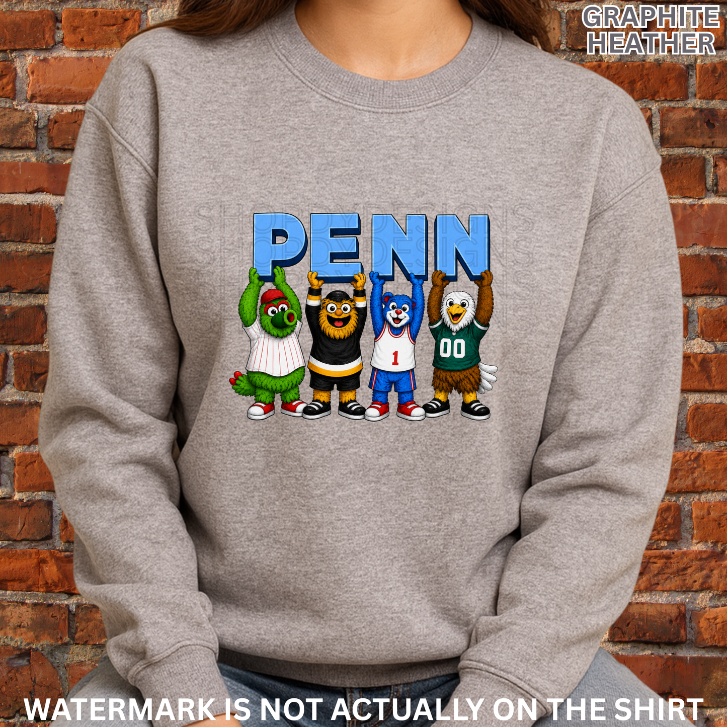 PENN 4 For 4 Mascot Friends Inspired T-Shirt, Crewneck Sweatshirt & Hoodie