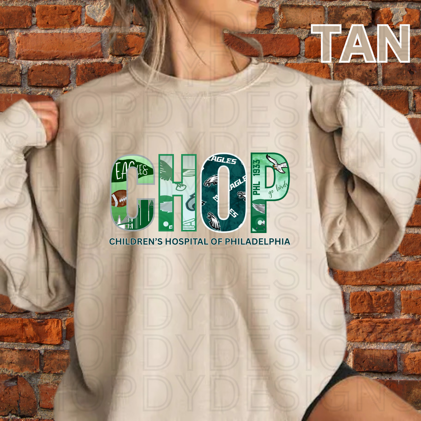 CHOP “First Down” Birds Football Inspired T-Shirt/Crewneck/Hoodie