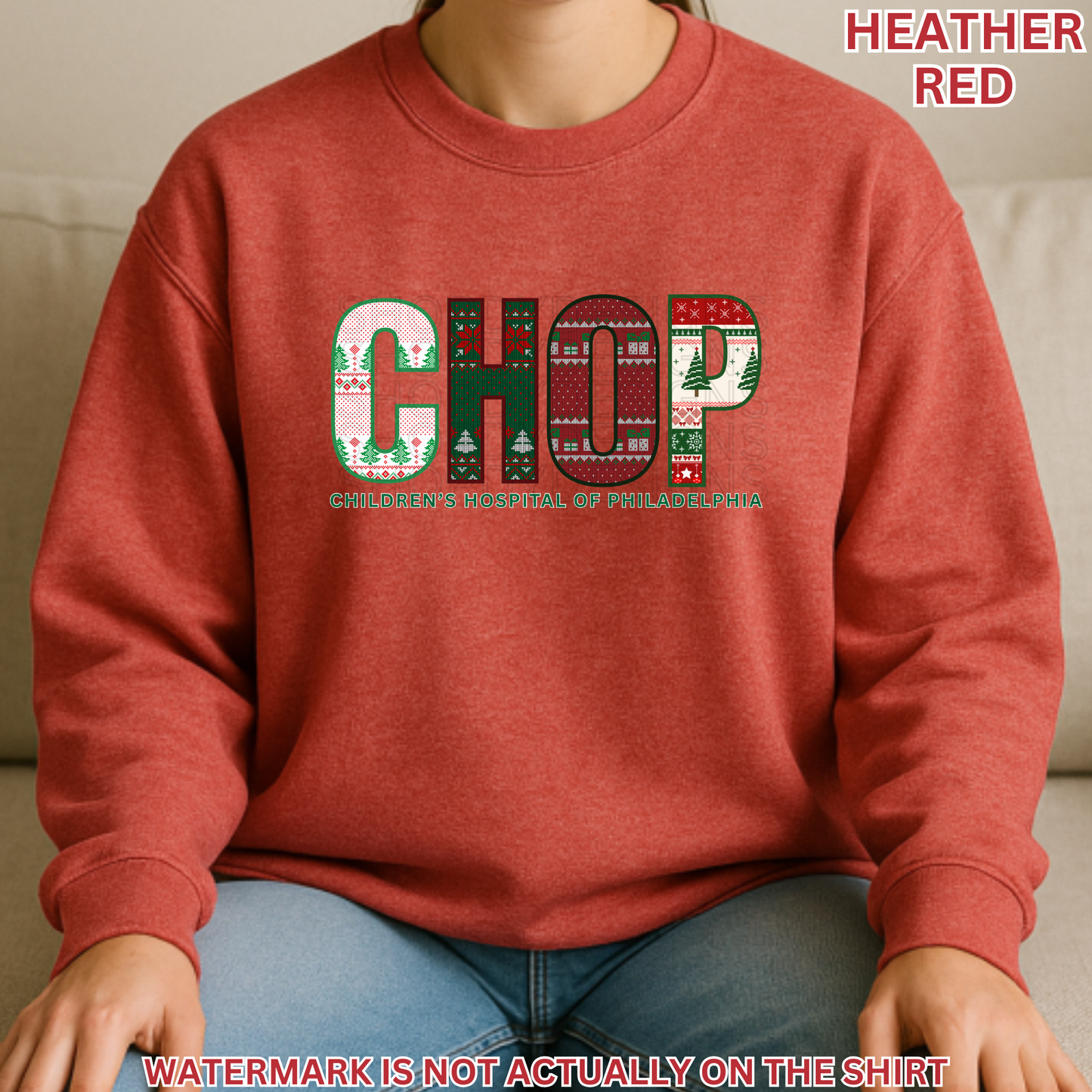 CHOP “Ugly Christmas Sweater” T-Shirt/Crewneck/Hoodie