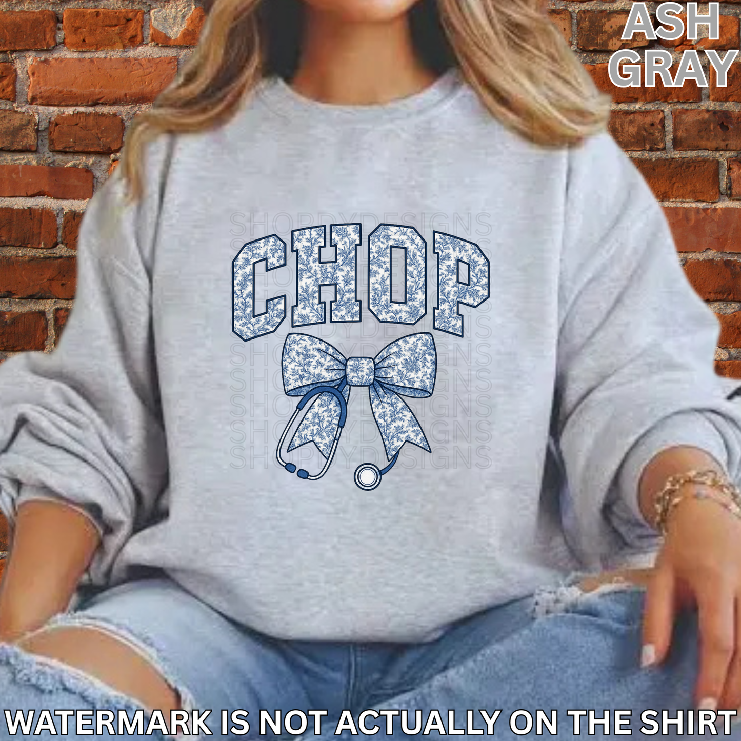 CHOP Floral Toile Coquette Bow T-Shirt/Crewneck/Hoodie