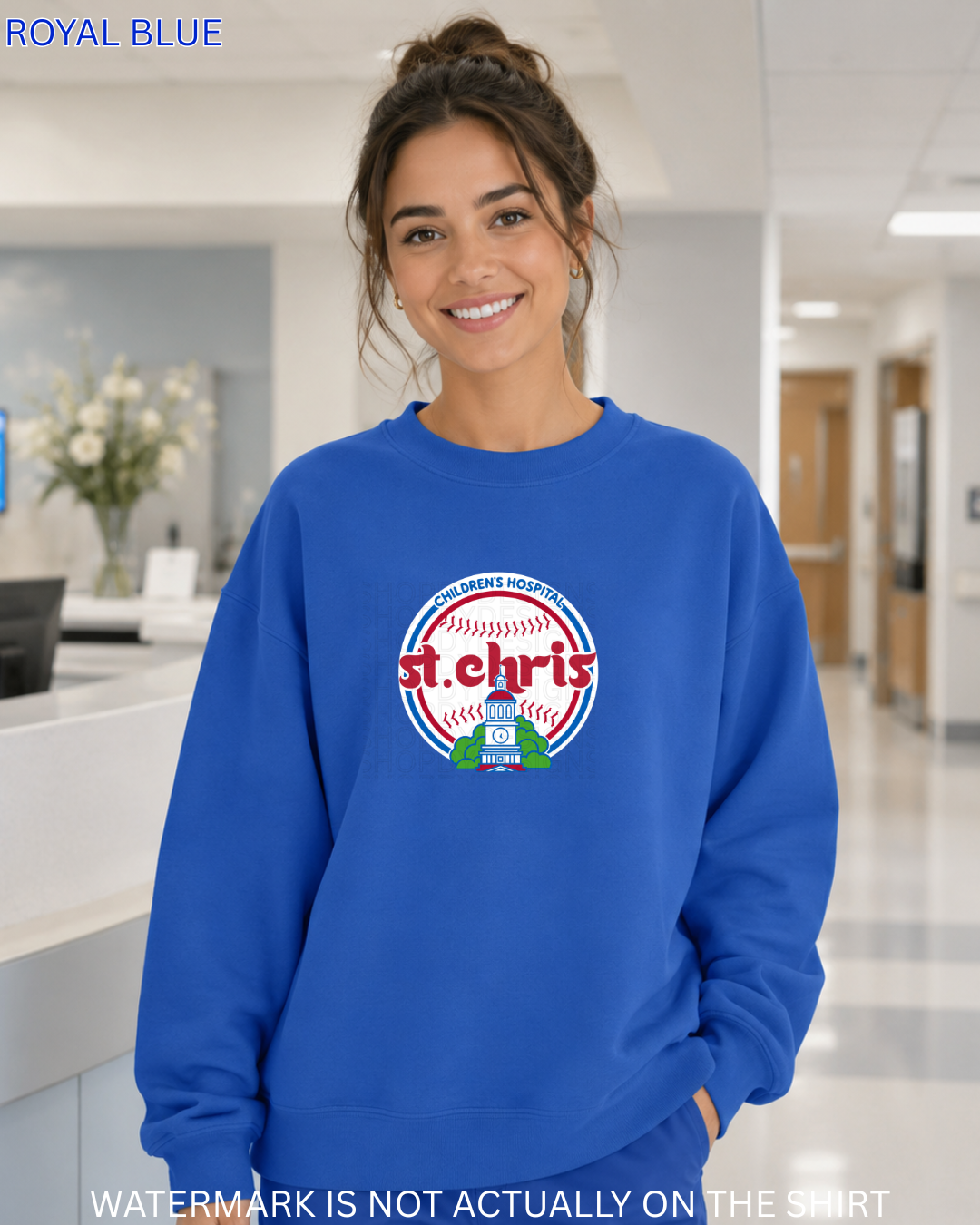 St.  Chris Vintage Philadelphia Baseball Inspired City Hall T-Shirt, Crewneck Sweatshirt & Hoodie