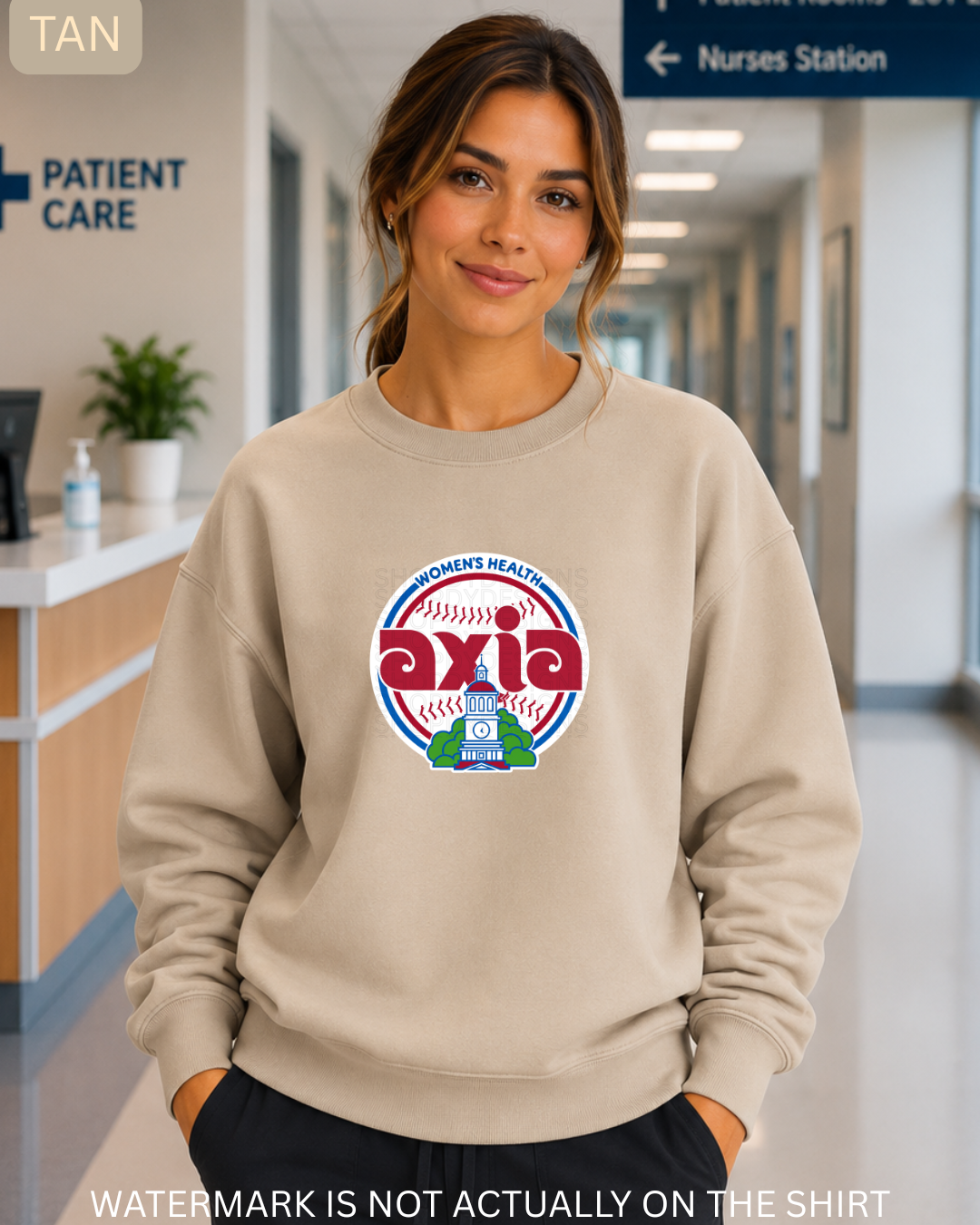 Axia Vintage Philadelphia Baseball Inspired City Hall T-Shirt, Crewneck Sweatshirt & Hoodie