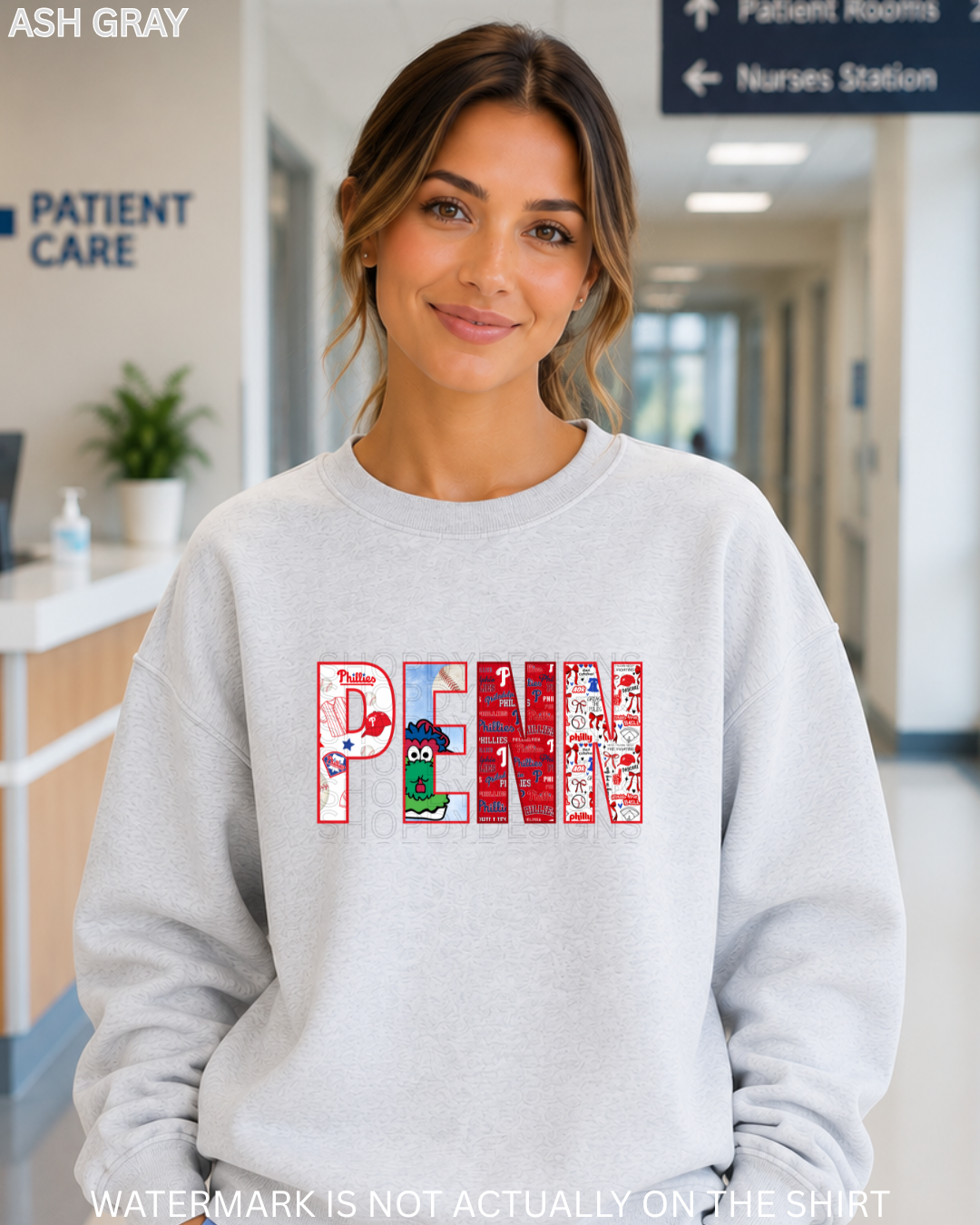 Penn Philadelphia Baseball Inspired “Ring The Bell” T-Shirt, Sweatshirt & Hoodie