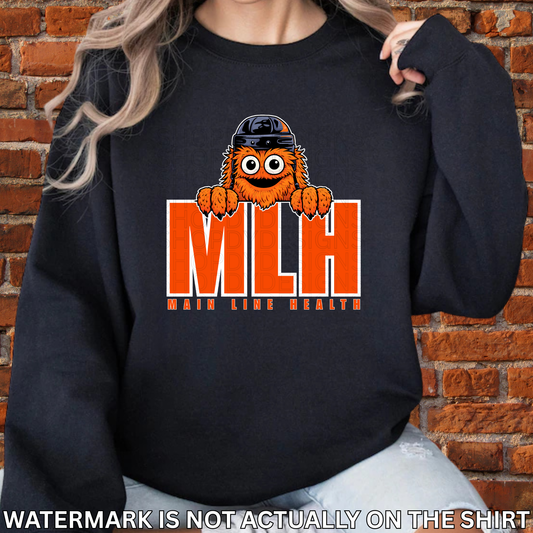 MLH Philly Hockey Mascot Inspired “Peek-A-Boo” T-Shirt/Crewneck/Hoodie