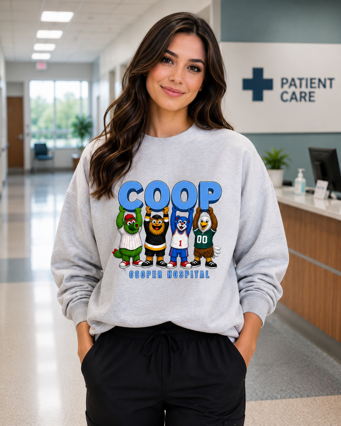Cooper 4 For 4 Mascot Friends Inspired T-Shirt, Crewneck Sweatshirt & Hoodie